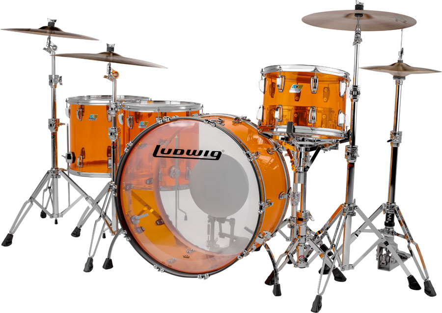 LUDWIG DRUMS L8264Lx47 - Vistalite - Led Zep 26