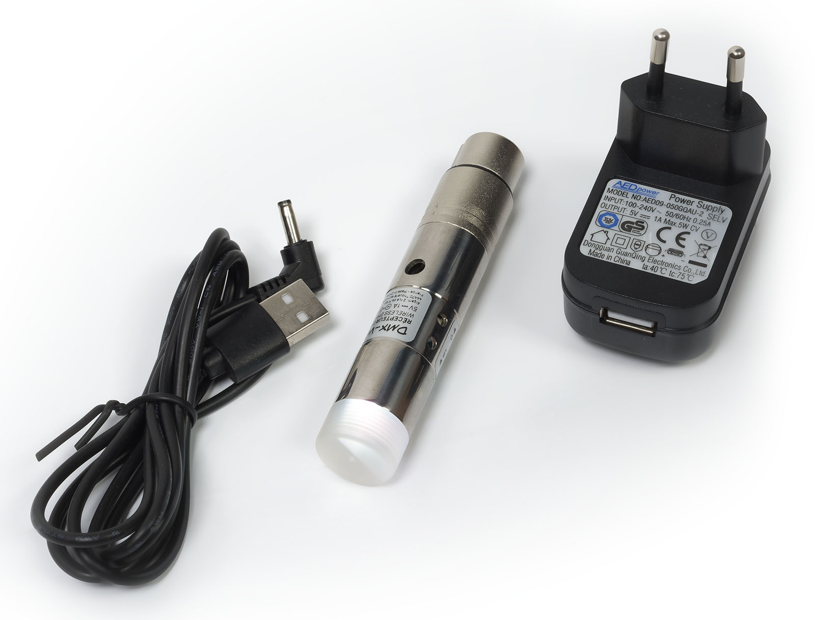 ALGAM LIGHTING DMX-WRB Récepteur DMX sans fil sur batterie