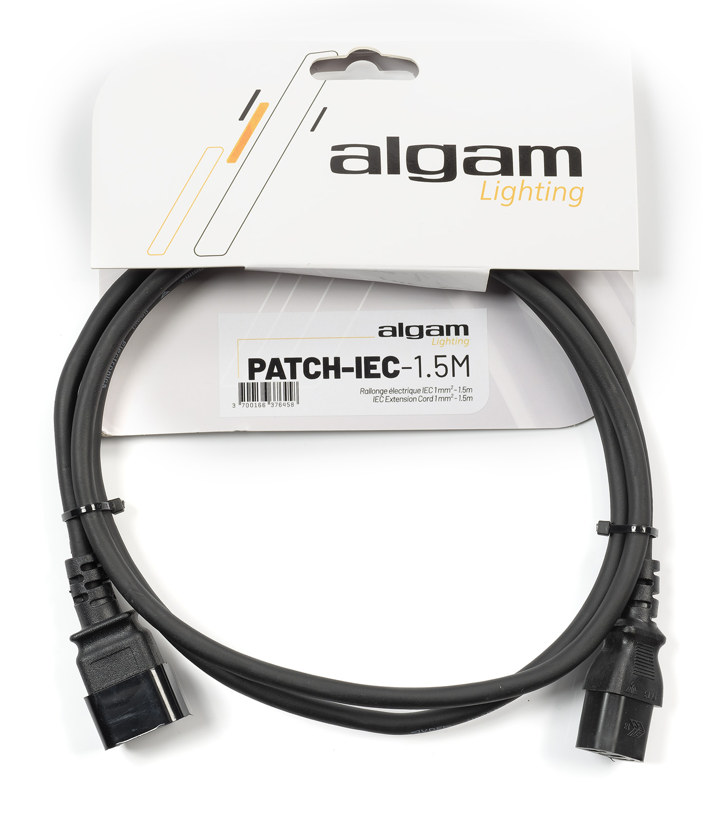 ALGAM LIGHTING IEC power extension cable - 1.5M