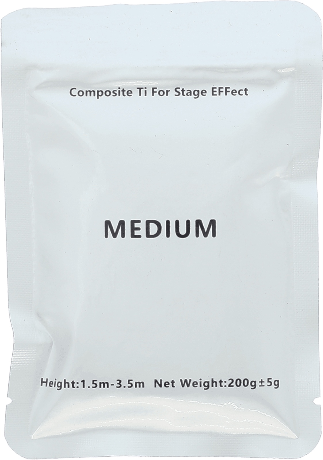 ALGAM LIGHTING Poudre pour machine à étincelles froides - Médium - 200g