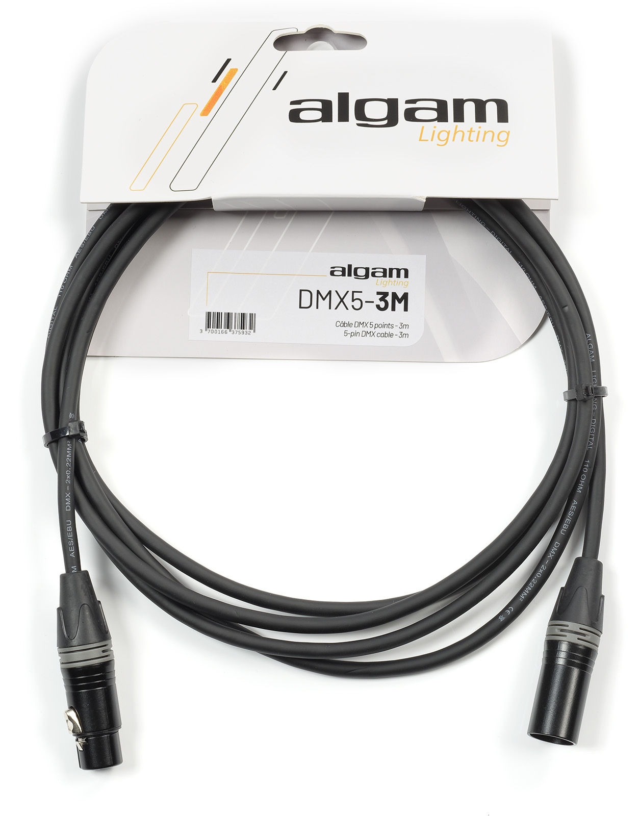 ALGAM LIGHTING 5-pin DMX cable - 3M