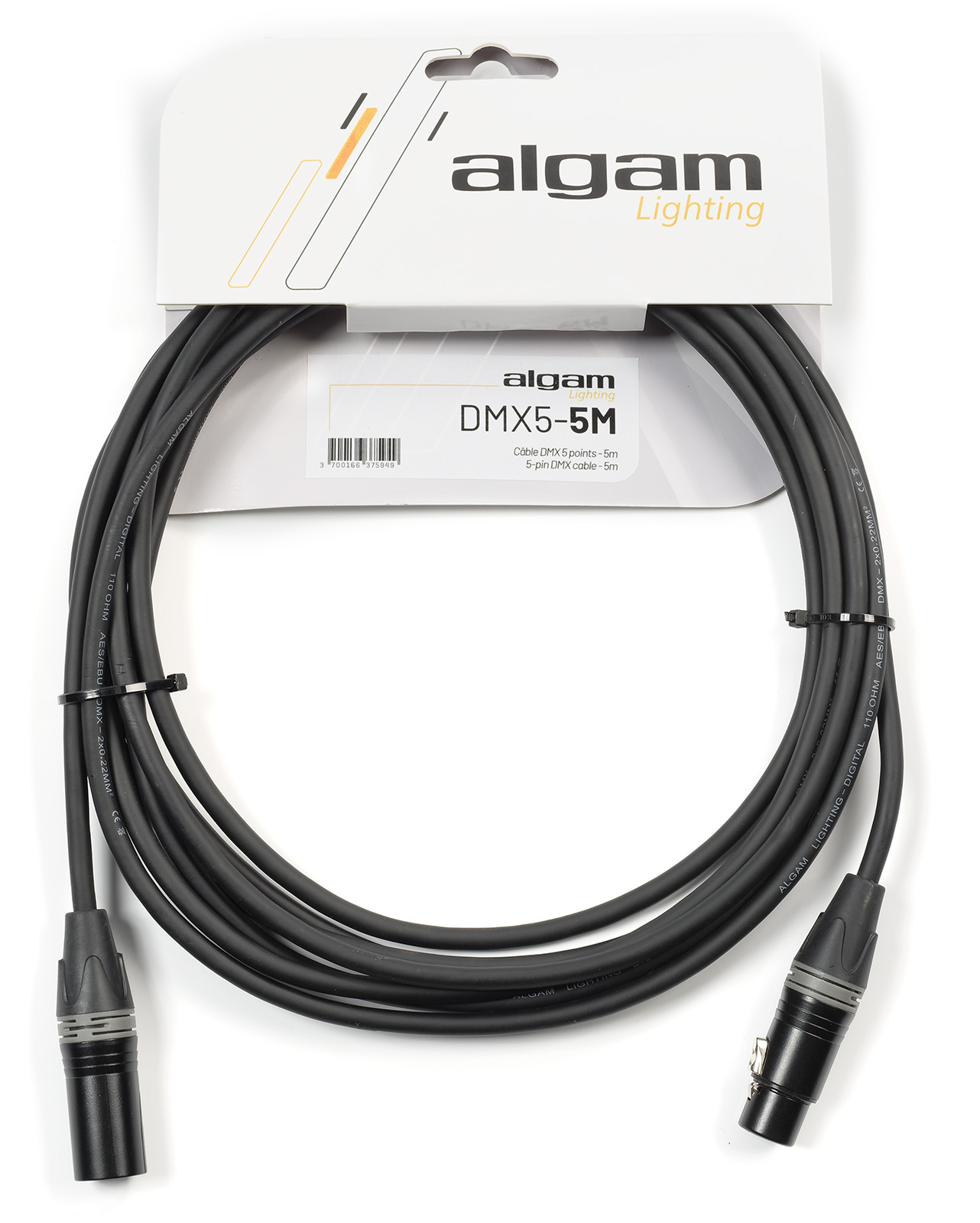 ALGAM LIGHTING 5-pin DMX cable - 5M