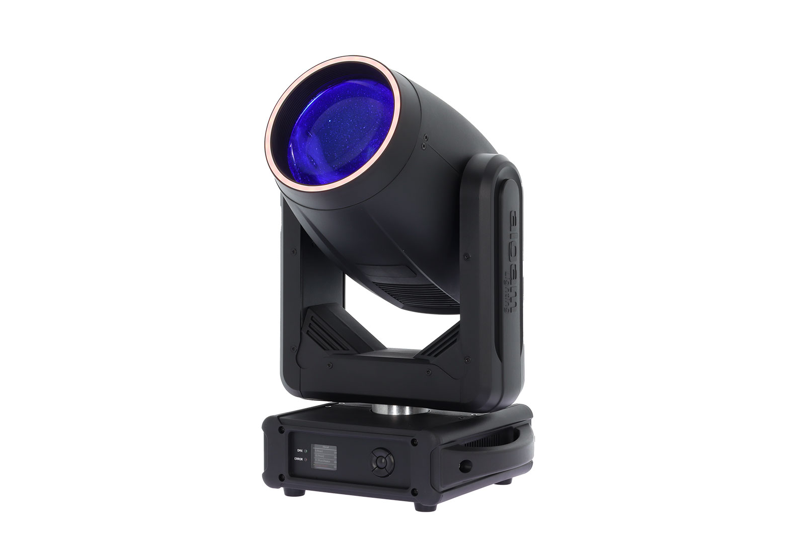 ALGAM LIGHTING MB200 - 200W Beam moving head with RGB LED ring - B Stock