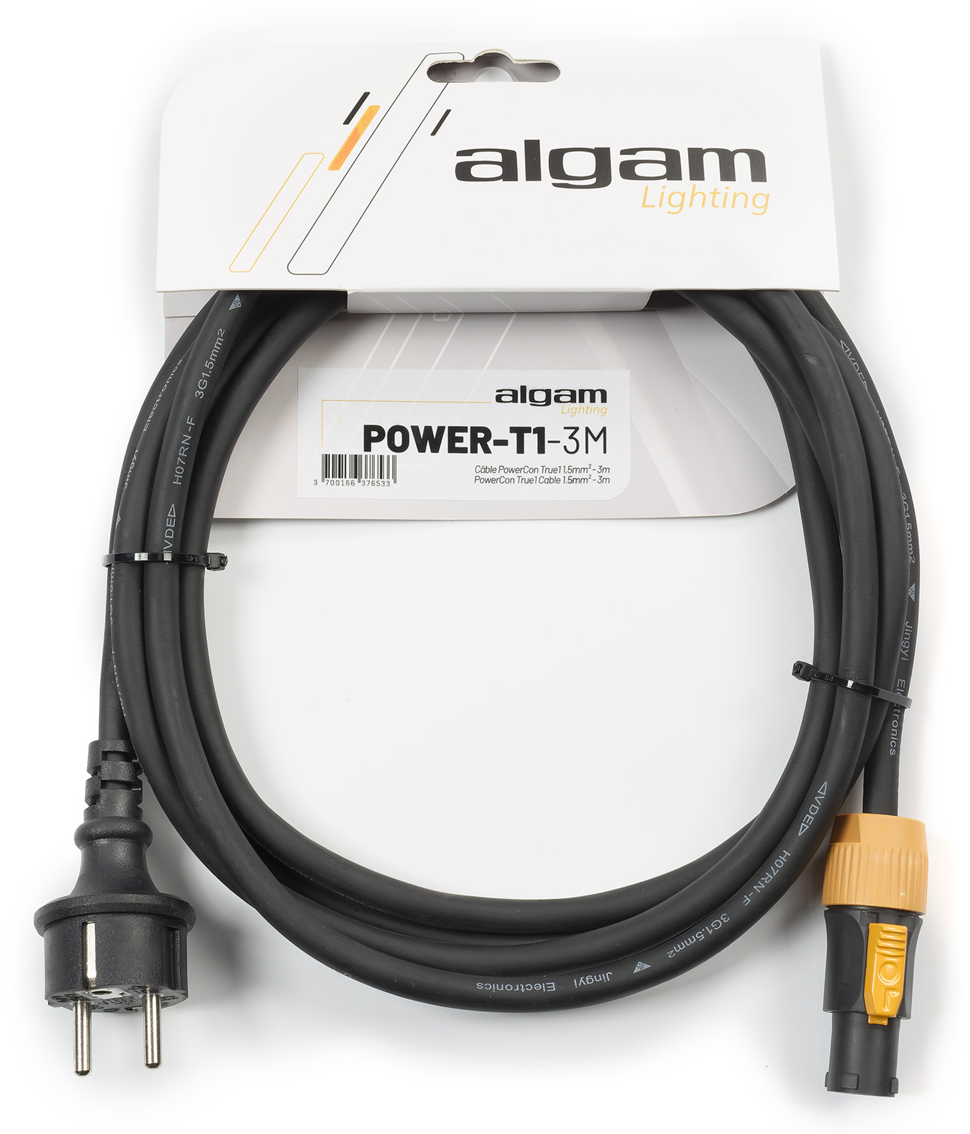 ALGAM LIGHTING Câble d'alimentation PowerCon True1 - 3M
