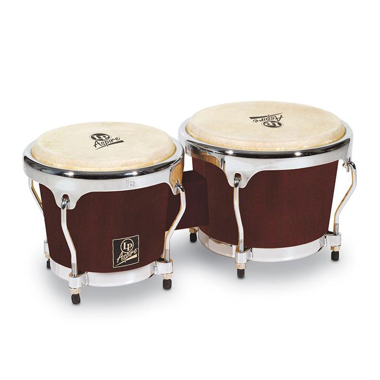 LATIN PERCUSSION LPA601-DW BONGO ASPIRE DARK WOOD