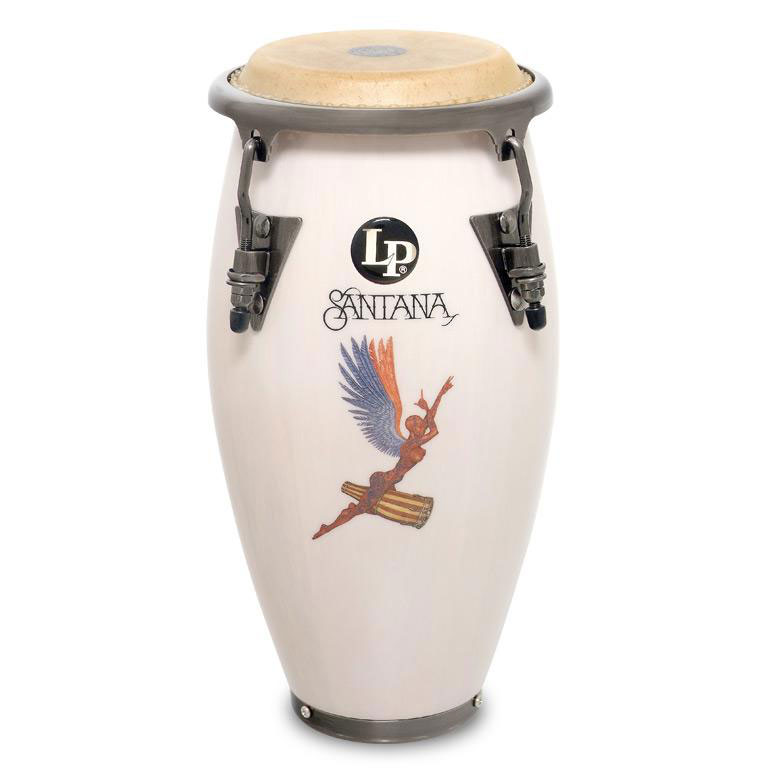 LATIN PERCUSSION LPM197-SNW CONGAS SANTANA MINI TUNABLE ABRAXAS ANGEL