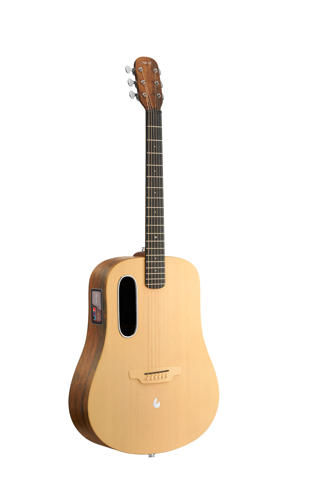 LAVA MUSIC Lava Me 4 Spruce Series 41'' Woodgrain Brown & Burlywood-With Airflow Bag