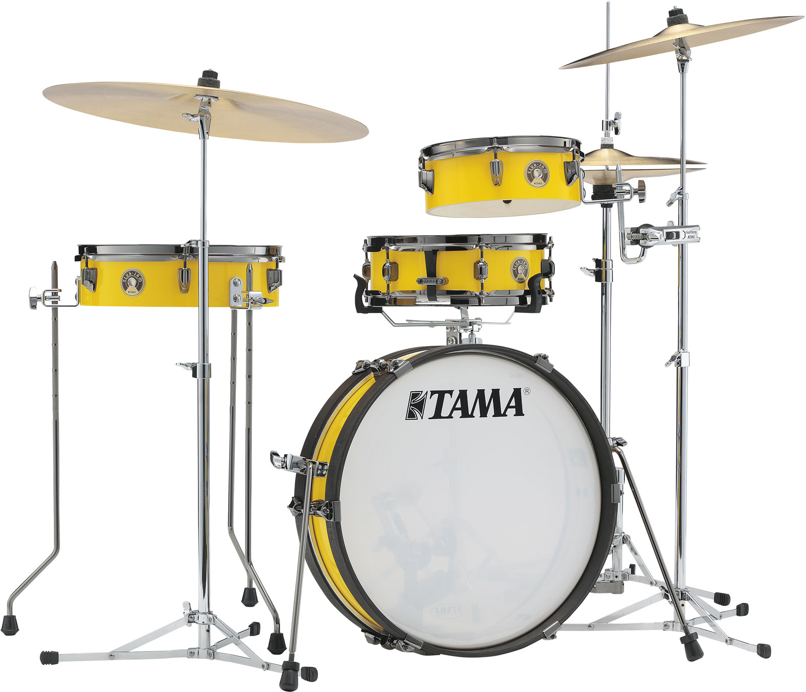TAMA CLUB-jam Pancake Jazz 18 - Burgundy Electric Yellow