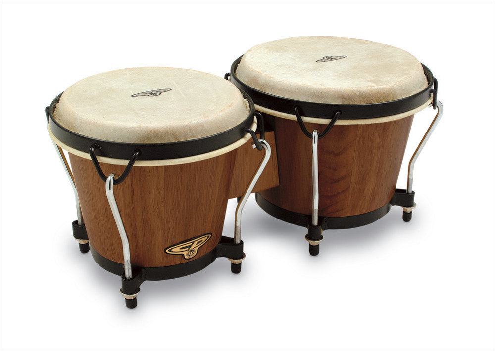 LATIN PERCUSSION CP221-DW BONGO CP TRADITIONAL DARK WOOD