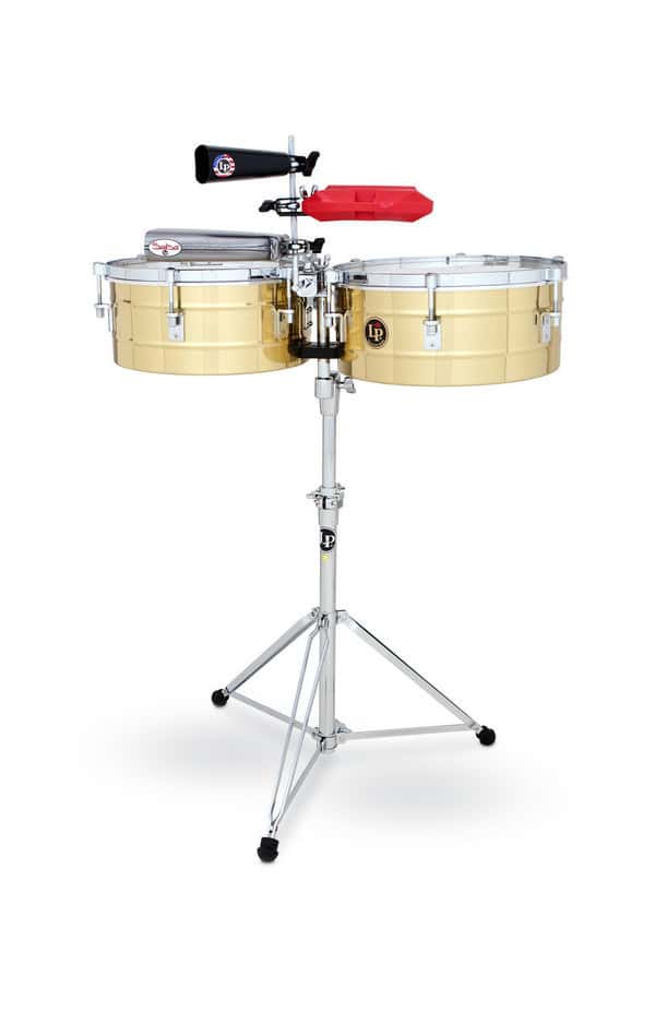 LP LATIN PERCUSSION TIMBALES TITO PUENTE SIGNATURE 14/15 - LAITON 