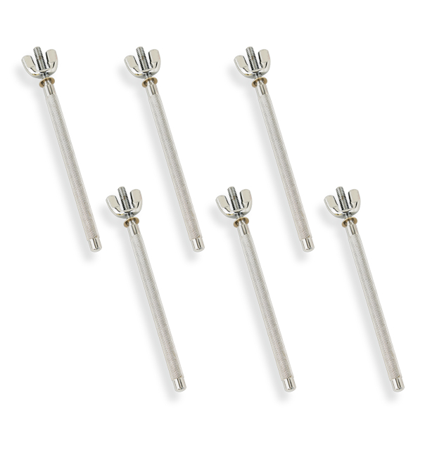 LATIN PERCUSSION LP765 Tiges 3/8? Avec Vis Papillon Pour LP760a 6 Pieces