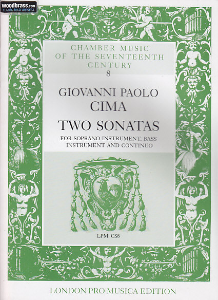 LONDON PRO MUSICA CIMA GIOVANNI PAOLO - TWO SONATAS (1610)