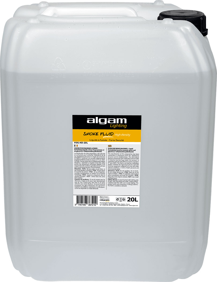 ALGAM LIGHTING FOG-HD-20L-20L RAUCHFLSSIGKEIT MIT HOHER DICHTE