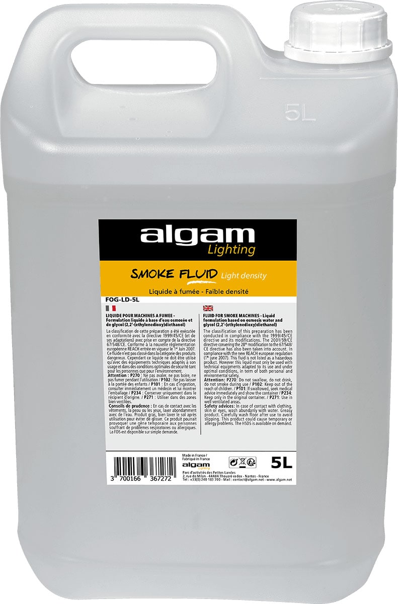 ALGAM LIGHTING FOG-LD-5L-LIQUIDE FUME FAIBLE DENSIT 5L