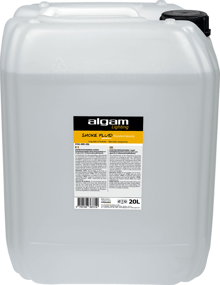 ALGAM LIGHTING LIQUIDO FOG-MD-20L-FUMO MEDIA DENSIT 20L
