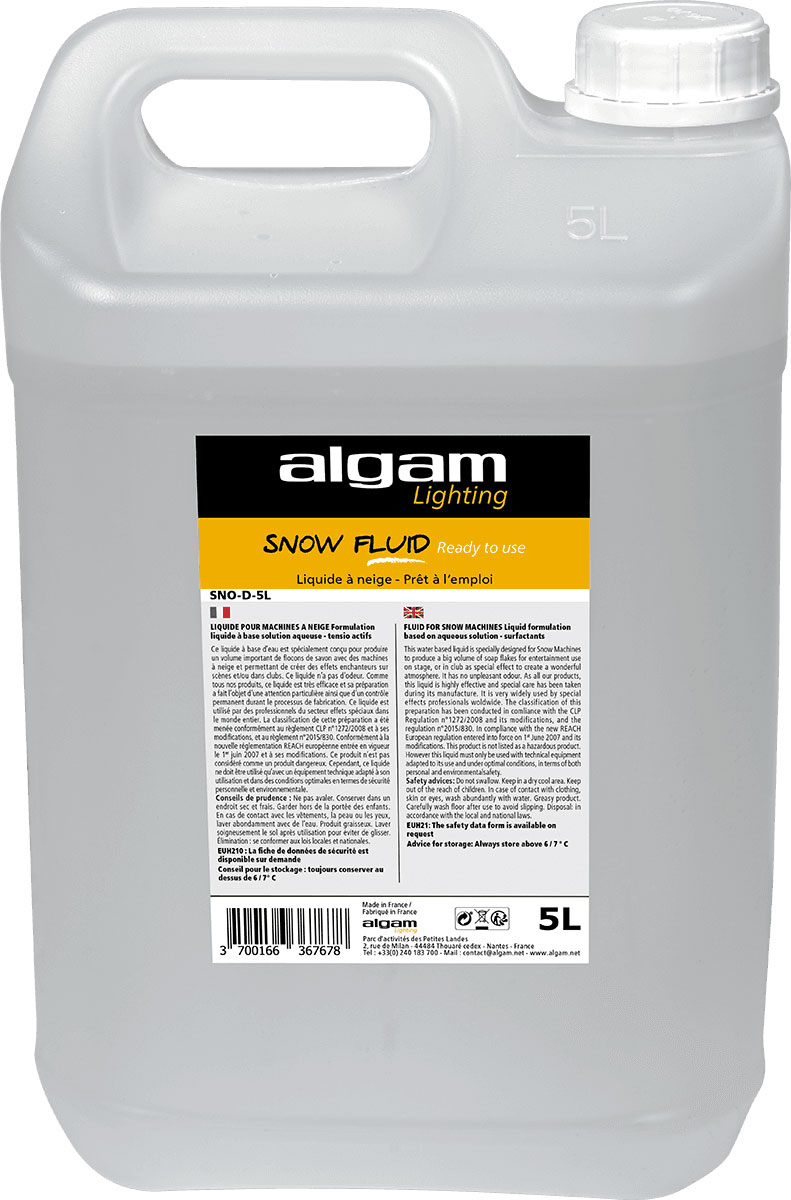 ALGAM LIGHTING SNO-D-5L-BEREIT FR DIE VERWENDUNG VON SCHNEEFLSSIGKEIT 5L