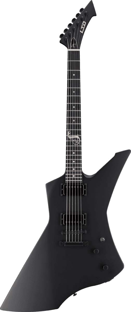LTD GUITARS Snakebyte Black Satin