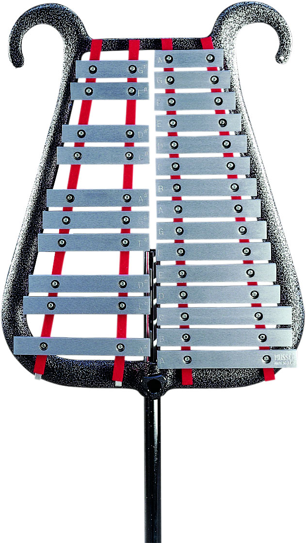 MUSSER M2041 - Glockenspiel Lyre de marche 2 Octaves (standard) 