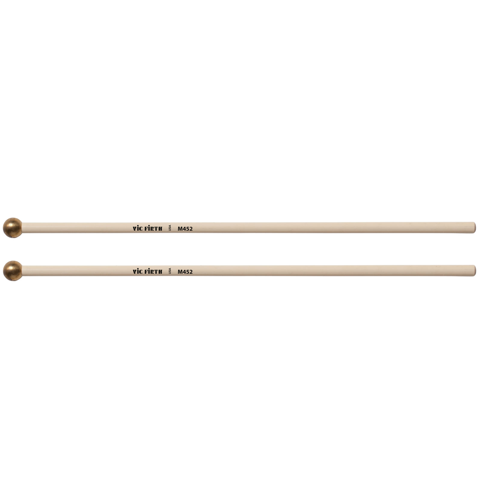 VIC FIRTH M452 ROUND BRASS