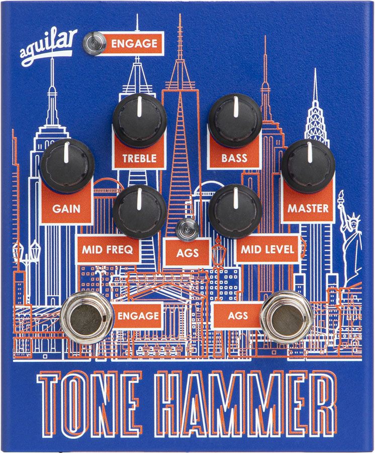 AGUILAR TONE HAMMER NYC LTD PREAMP D.I