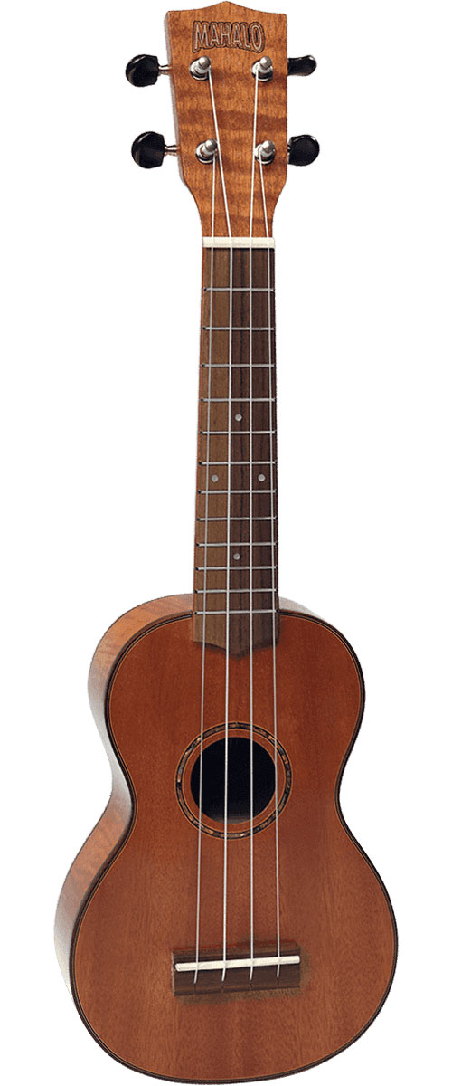 MAHALO U-Ltd2-G Acajou Custom Soprano + Cover