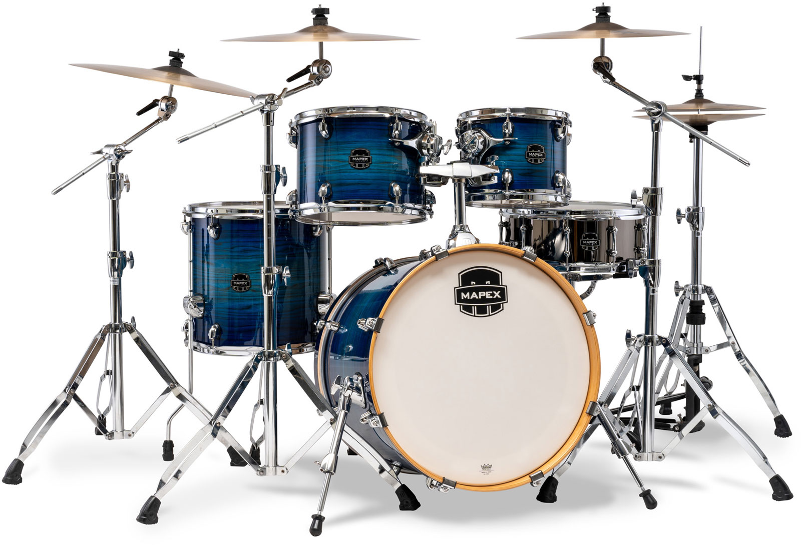 MAPEX armory fusion 5 Fûts blue wave