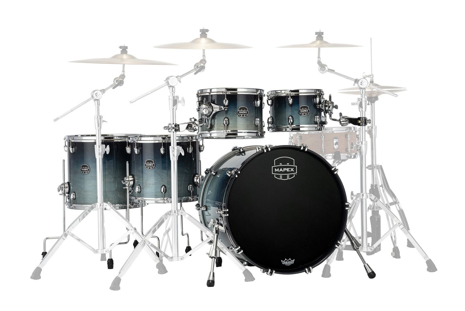 MAPEX SATURN STUDIO 22 TEAL BLUE