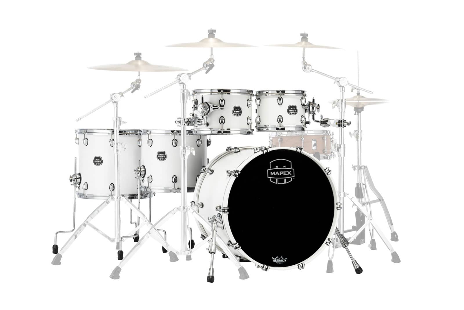 MAPEX SATURN STUDIO 22 SATIN WHITE