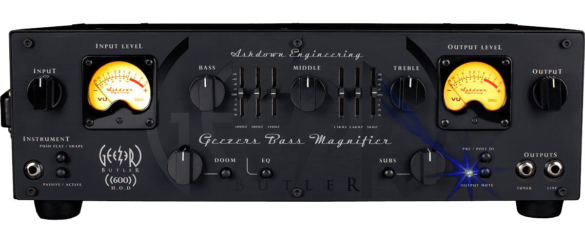 ASHDOWN HOD-600 Geezer Butler Sign.