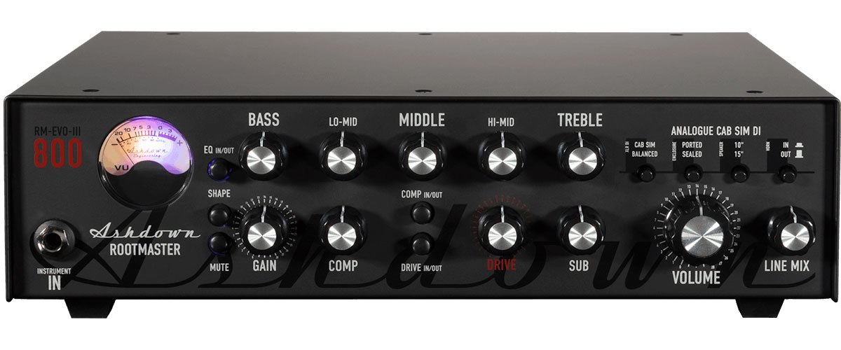 ASHDOWN Rootmaster Evo III 800W - Stock B