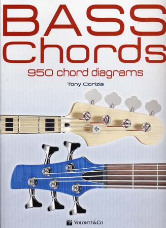 VOLONTE&CO CORIZIA TONY - BASS CHORDS, 950 CHORD DIAGRAMS