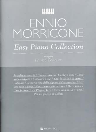 VOLONTE&CO MORRICONE ENNIO - EASY PIANO COLLECTION - PIANO