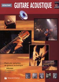 VOLONTE&CO Guitare Acoustique Debutant CD