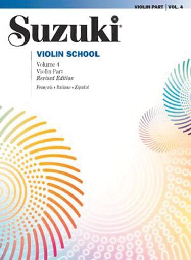 VOLONTE&CO SUZUKI - VIOLIN SCHOOL 4 - PARTIE VIOLON 