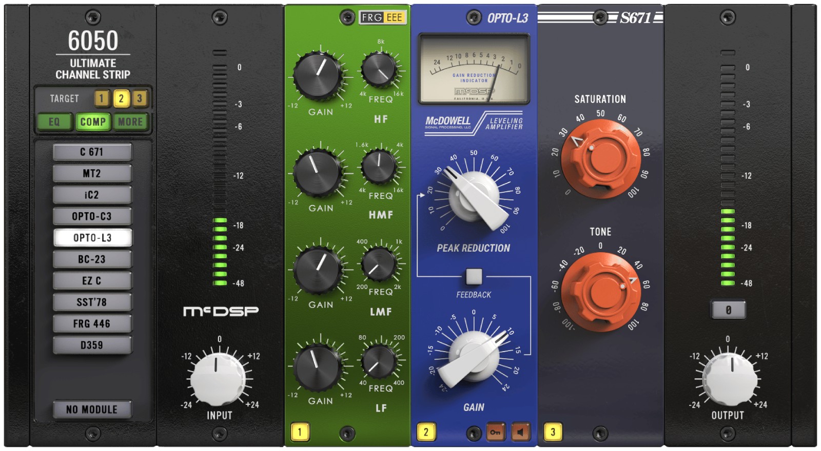 MCDSP 6050 Ult. Ch. Strip HD