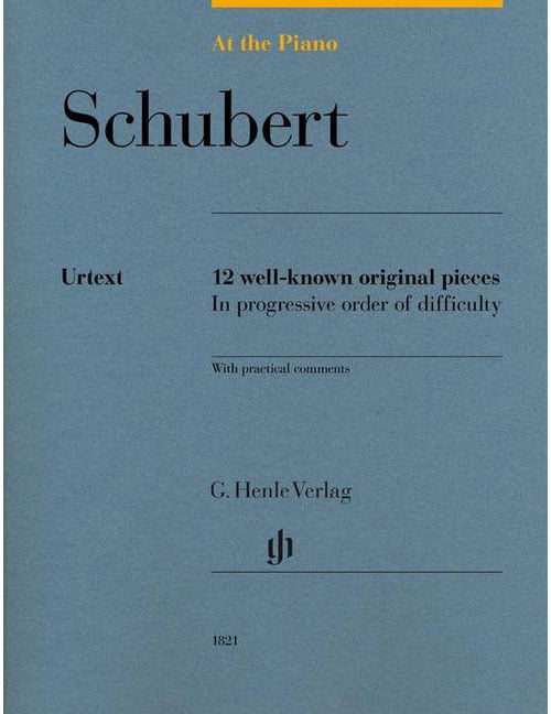 HENLE VERLAG SCHUBERT - AT THE PIANO - SCHUBERT - PIANO