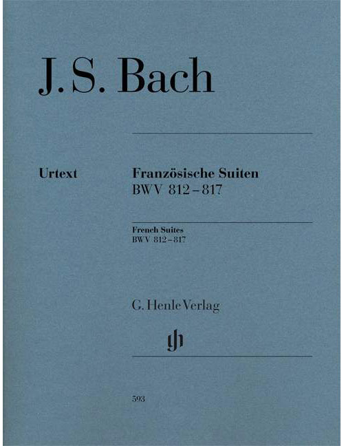 HENLE VERLAG BACH - FRENCH SUITES BWV 812-817 - PIANO
