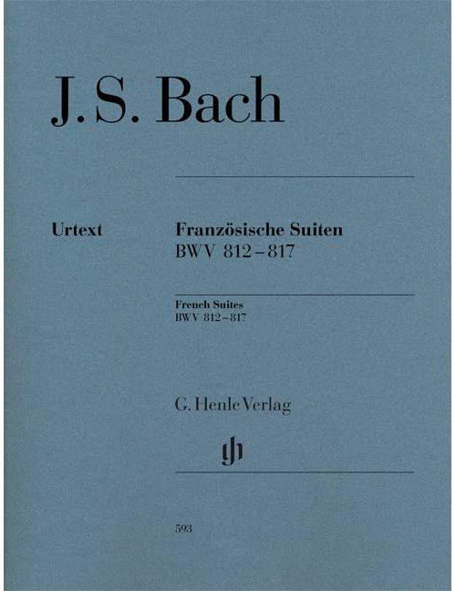 HENLE VERLAG BACH J.S. - SUITES FRANCAISES BWV 812-817