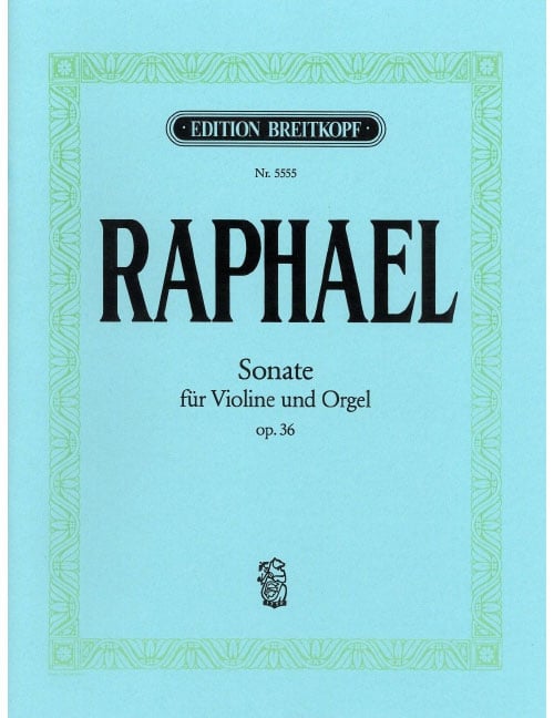 EDITION BREITKOPF RAPHAEL - SONATE E-MOLL OP. 36