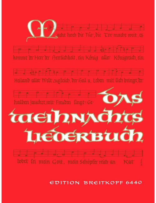 EDITION BREITKOPF DAS WEIHNACHTSLIEDERBUCH - PIANO