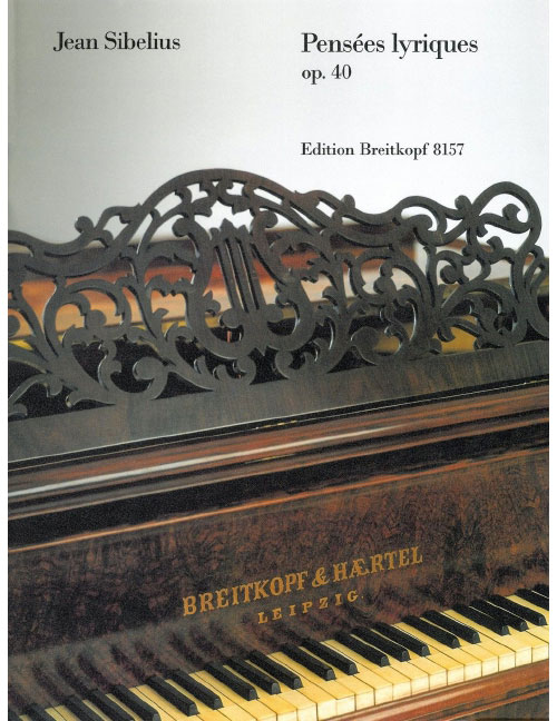 EDITION BREITKOPF Sibelius - Pensées Lyriques Op. 40 - Piano