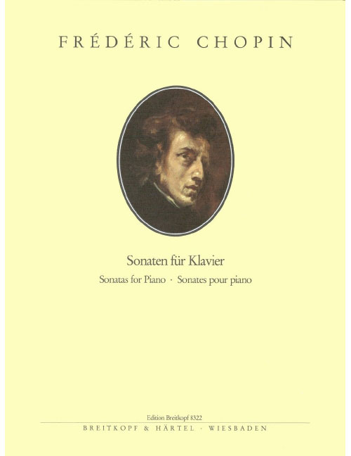 EDITION BREITKOPF CHOPIN FREDERIC - SONATEN - PIANO