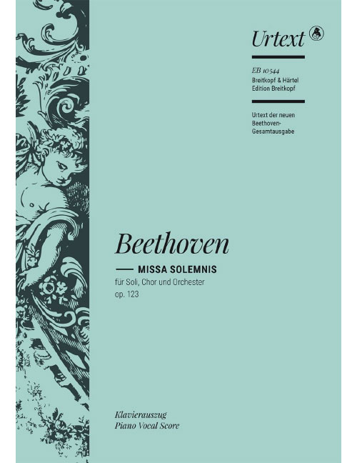 EDITION BREITKOPF BEETHOVEN L.V. - MISSA SOLEMNIS D-DUR OP. 123