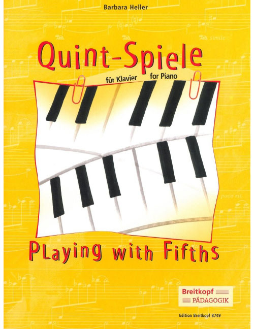 EDITION BREITKOPF HELLER - PLAYING WITH FIFTHS FOR PIANO - PIANO
