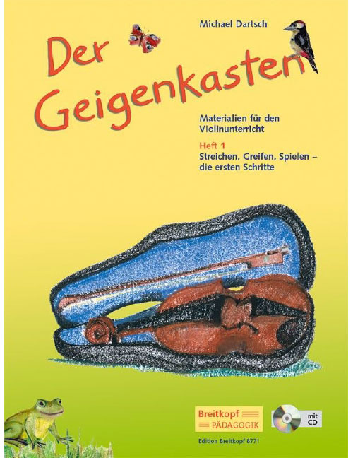 EDITION BREITKOPF DARTSCH MICHAEL - DER GEIGENKASTEN 1 + CD - CELLO