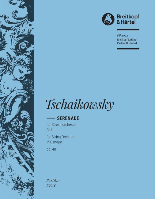 EDITION BREITKOPF Tchaikovsky Piotr Ilyich - Serenade C-dur Op. 48 - String Orchestra
