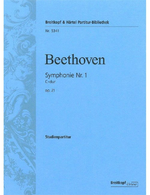 EDITION BREITKOPF BEETHOVEN - SYMPHONY NO. 1 IN C MAJOR OP. 21 - ORCHESTRE