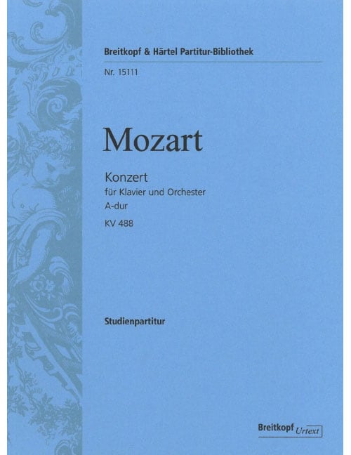 EDITION BREITKOPF MOZART - PIANO CONCERTO [NO. 21] IN C MAJOR K. 467 KV 467