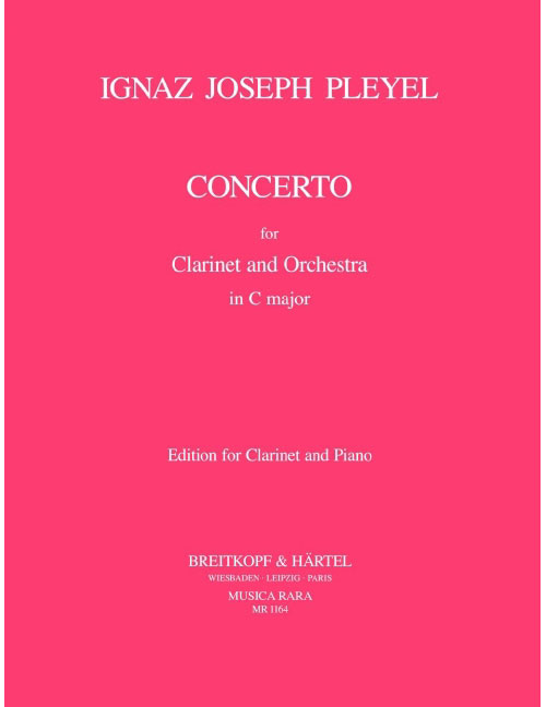 EDITION BREITKOPF Concerto C-dur B 106