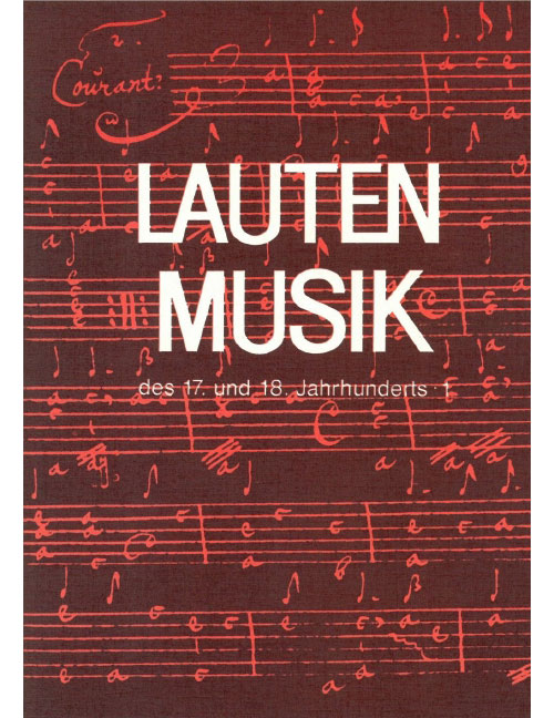 EDITION BREITKOPF LAUTENMUSIK DES 17-18 JAHRHUNDERT 1 - LUTE